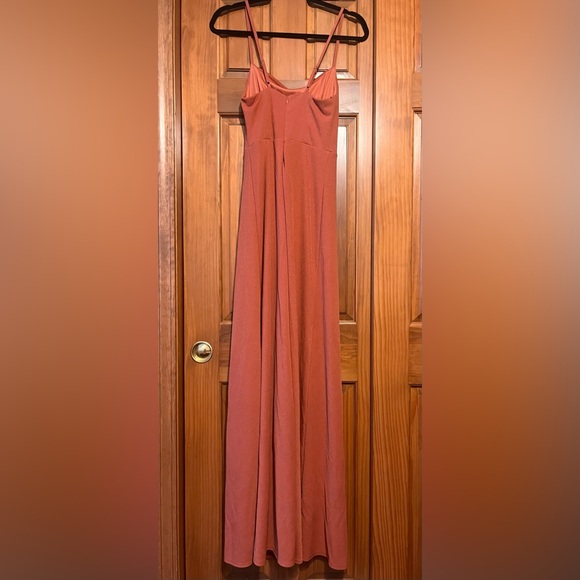 Birdy Grey Peach Formal Maxi Dress - Picture 2 of 3